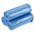 thumbnail image 1 of Uxcell 4-6 Gallon Small Plastic Trash Bags Waste Basket Liners Blue, 60 Counts / 3 Rolls, 1 of 5