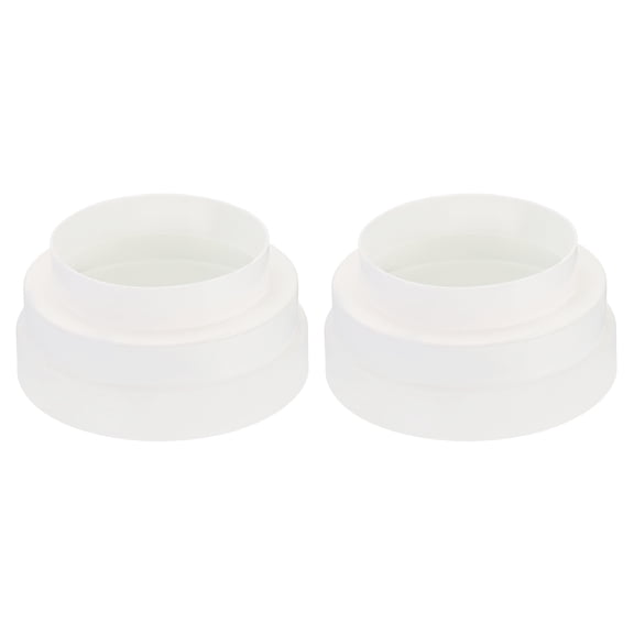 Uxcell 4.6" to 6.3" Duct Reducer, 2 Pack Duct Connector Ducting Inline Adapter Increaser
