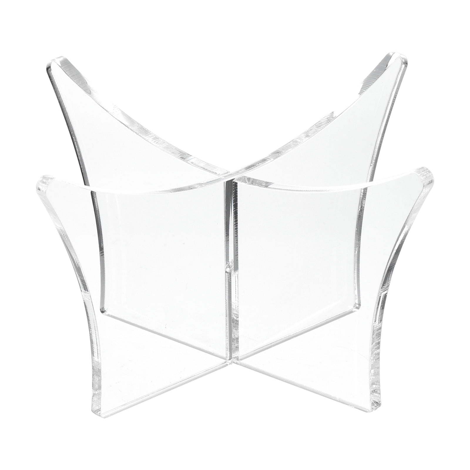 Uxcell 4.7" Acrylic Ball Display Stand Holder for Football Basketball