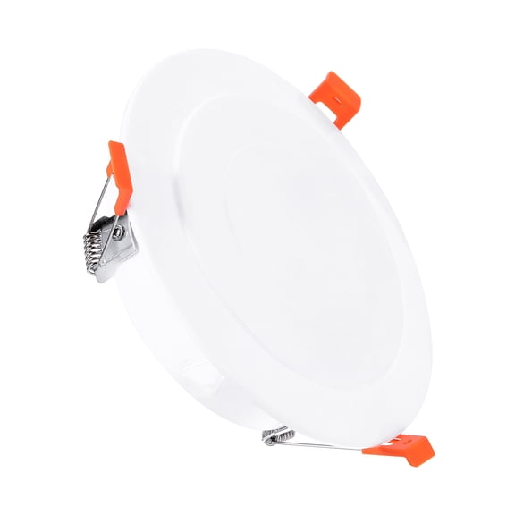Uxcell 4.7" Spring Ceiling Cover Plate Suitable for 4.9-6.1inch Round Hole, White