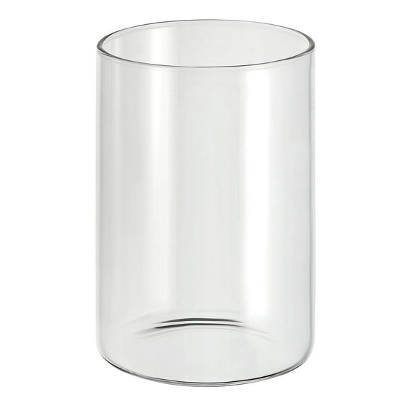 Uxcell 4.7"x3.1" Clear Glass Cylinder Vase Tabletop Flowers Vase Floating Candle Holder Vase