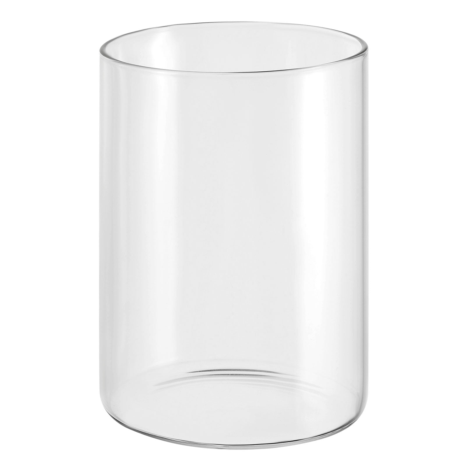 Uxcell 4.7"x3.3" Clear Glass Cylinder Vase Tabletop Flowers Vase