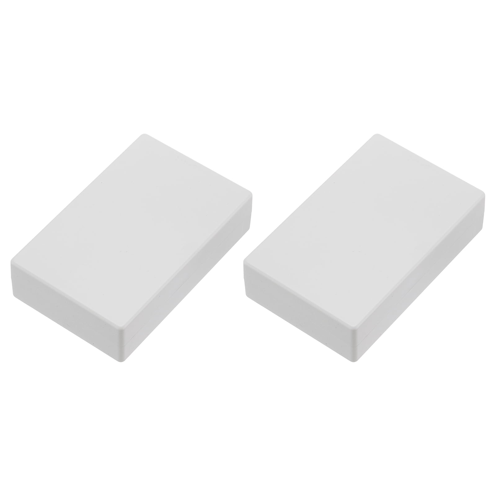 Uxcell 4.92" x 3.15" x 1.26" Junction Box DIY Wiring Box Enclosure Project Case ABS for DIY Projects Grey, 2 Pack