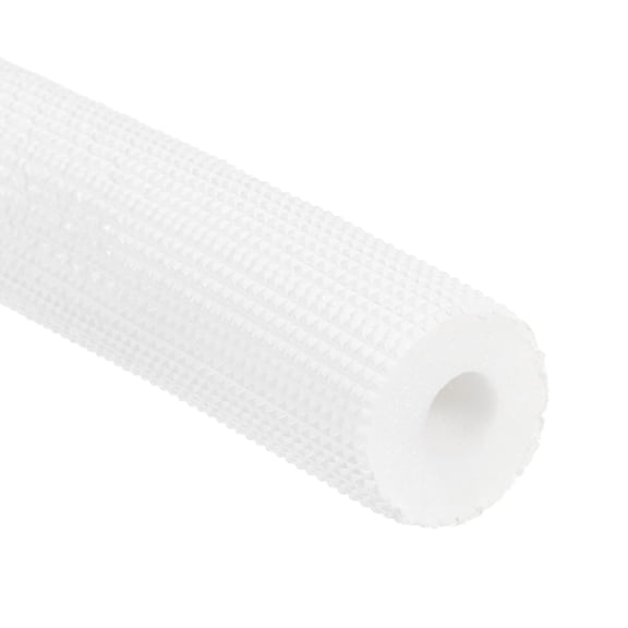 Uxcell 4.9ft Pipe Insulation Tubing, 1 Pcs 3/4 Inch ID Heat Insulated Foam Tubing Handle Grip Support for Pipe, White