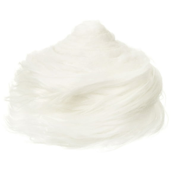 Uxcell 1 Pcs 4.9ft x 2 inch Lightweight Faux Fur Fabric Precut Strips Plush Roll for DIY Decoration White