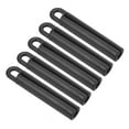 thumbnail image 1 of Uxcell 4" Billiard Pool Cue Hanger Snooker Stick Hanging Tool Accessory Black 5 Pack, 1 of 5