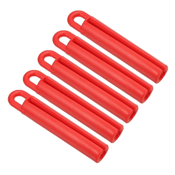 Uxcell 4" Billiard Pool Cue Hanger Snooker Stick Hanging Tool Accessory Red 5 Pack