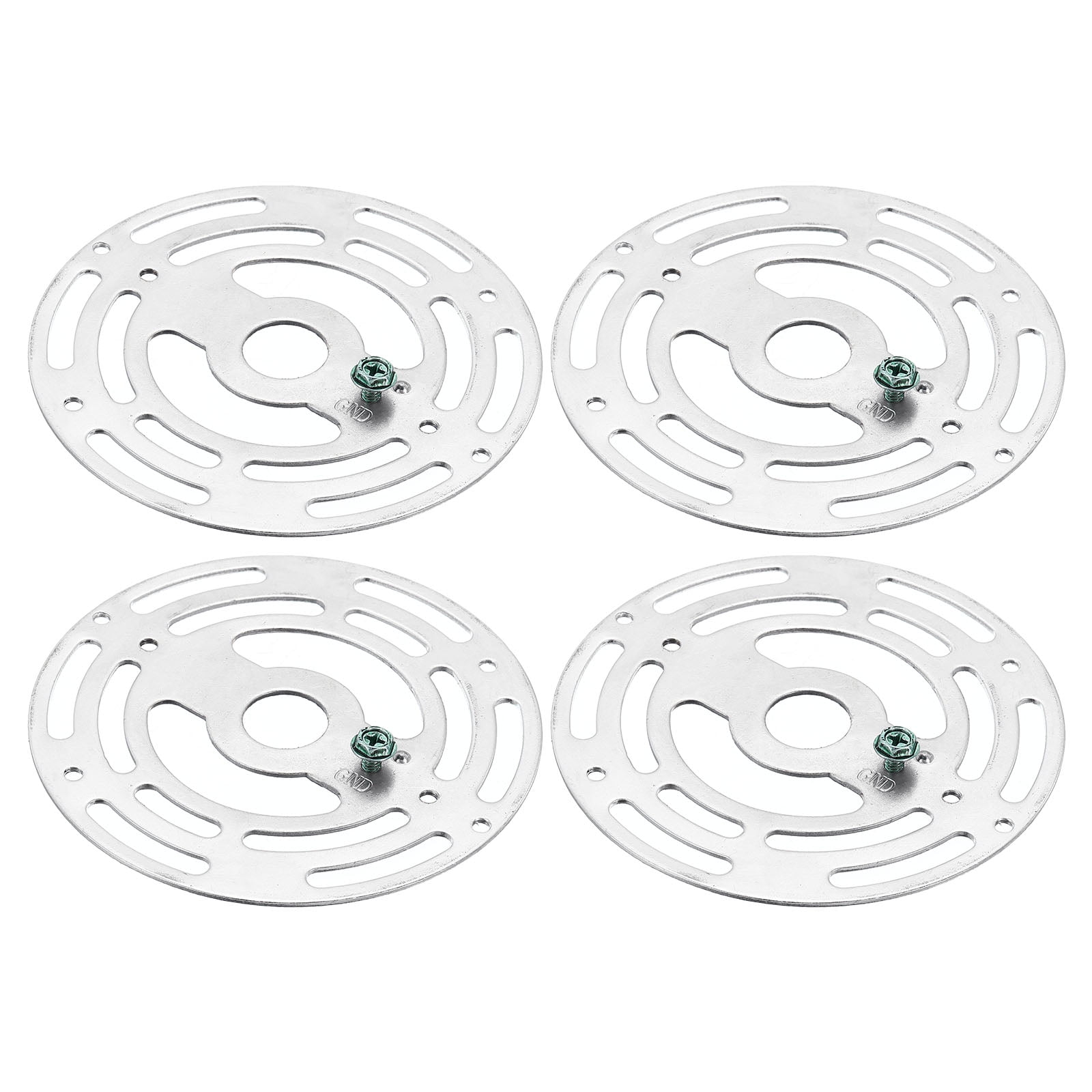 Uxcell 4" Diameter Light Crossbar, Carbon Steel Round Lamp Fixture with