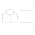 thumbnail image 1 of Uxcell 4" E26 E27 Lamp Shade Ring Frame with European Fitter, Lampshade Holder Wire Frame DIY Drum Ring Square, 1 of 6