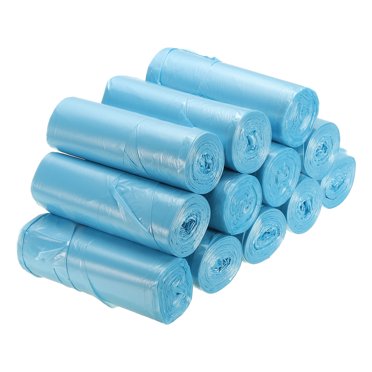 105 Count Small Garbage Bags 4 Gallon Trash Bag for Bathroom, Clear Small Trash