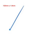 thumbnail image 1 of Uxcell 4-Inch 0.07-Inch Cable Ties Self-Locking Zip Ties Nylon Blue  500 Pack, 1 of 5