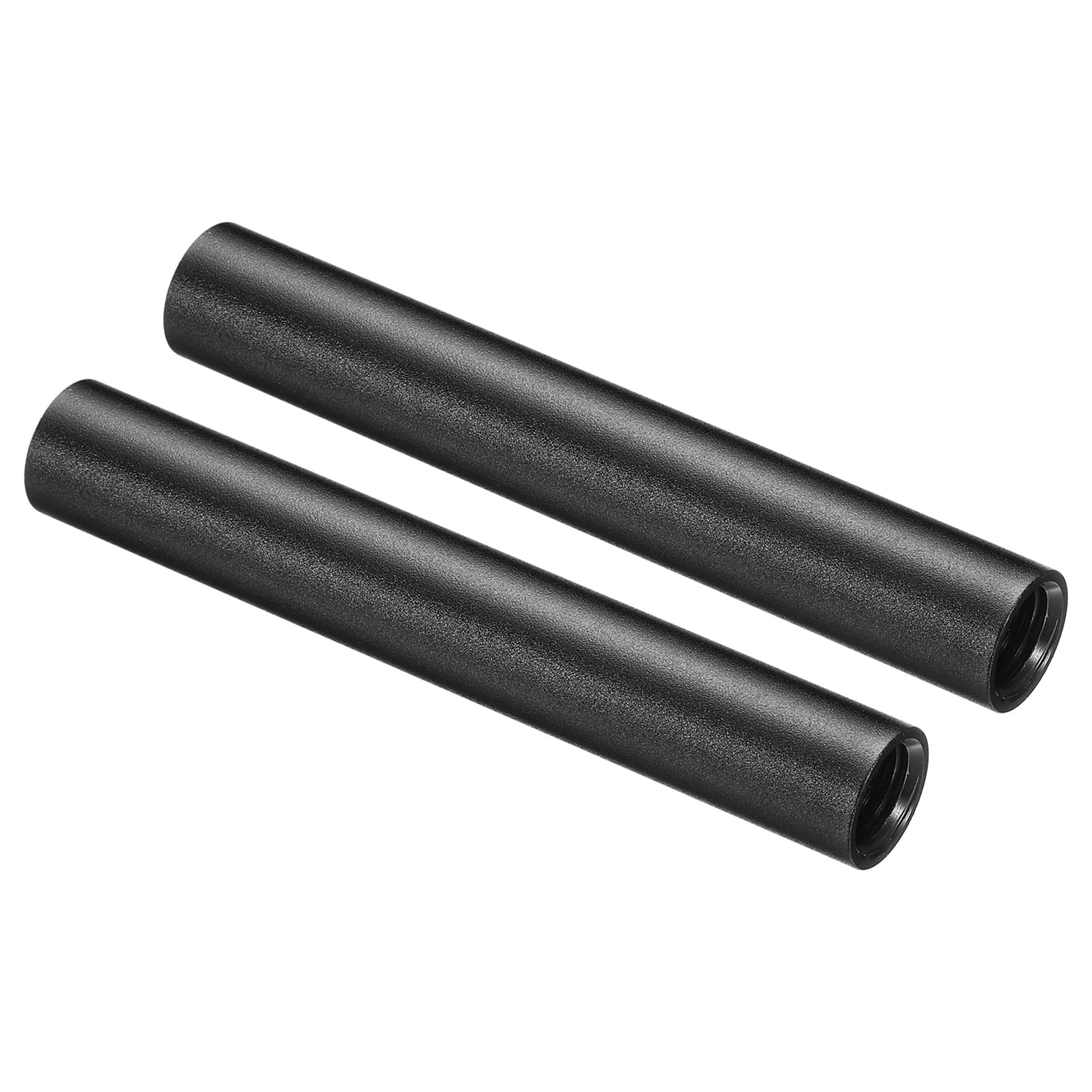 Uxcell 4 Inch 15mm Rod Camera Rods with M12 Female Thread Aluminum ...