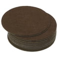 thumbnail image 1 of Uxcell 4 Inch Diameter Lamp Base Felt, 10Pack 2mm Thickness Adhesive Non-slip Anti-scratch Backed Felt, Coffee, 1 of 6