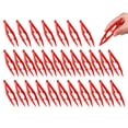 thumbnail image 1 of Uxcell 30 Pcs Plastic Tweezers for Craft, 4" Small Plastic Bead Tweezer Bulk Disposable Craft Tools for DIY Crafts Beading Projects Jewelry Making DIY Supplies, Red, 1 of 6