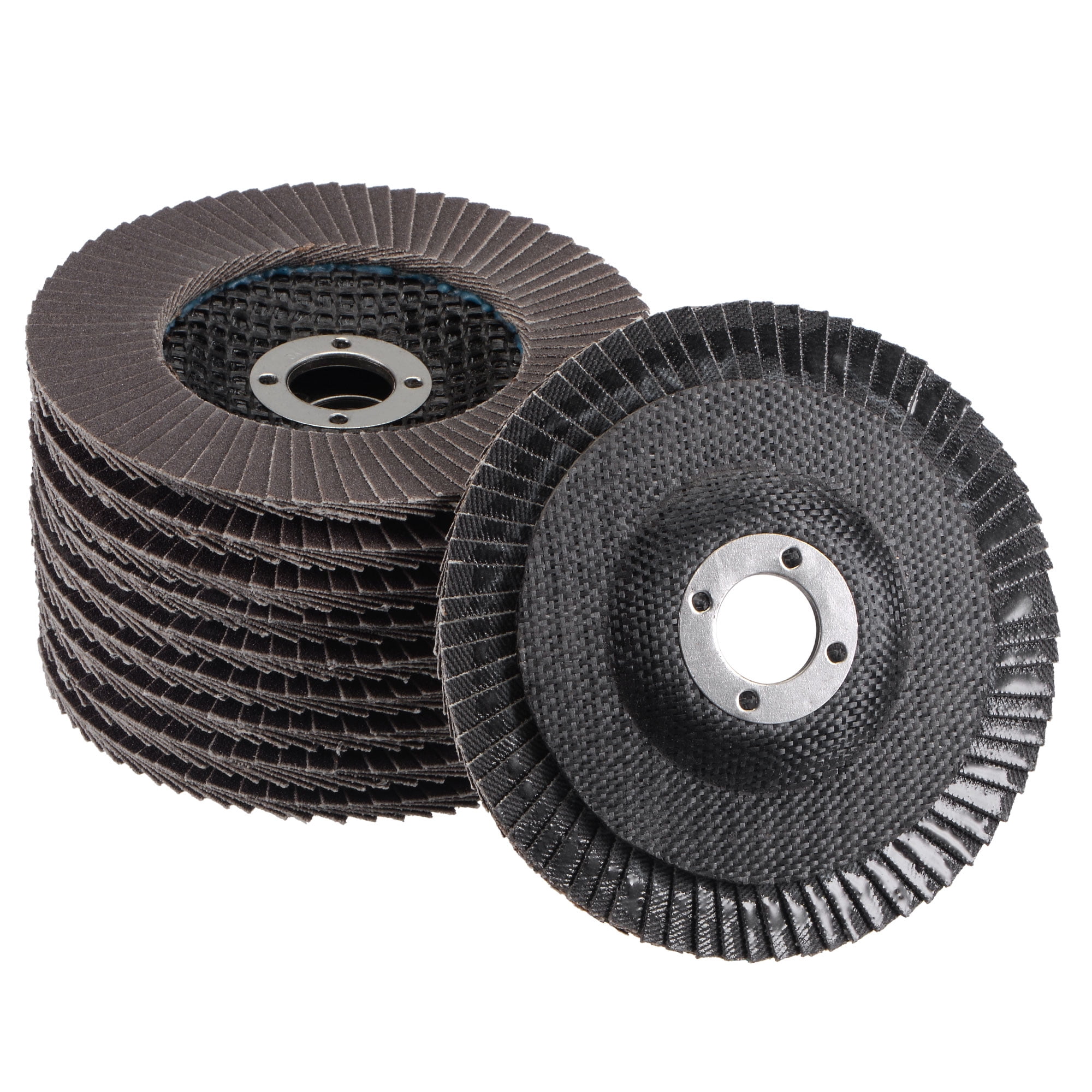 Uxcell Inch Flap Disc 120 Grit Sanding Grinding Wheels Silicon