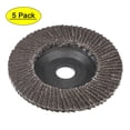 thumbnail image 1 of Uxcell 4 Inch Flap Pad 60 Grits Grinding Wheels Sanding Pads 5 Pack, 1 of 5