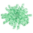 thumbnail image 1 of Uxcell 4 Inch Grosgrain Curly Bows for Gift Wrapping Self-Adhesive Curly Ribbon Twist Tie Bows Light Green 6 Pcs, 1 of 7