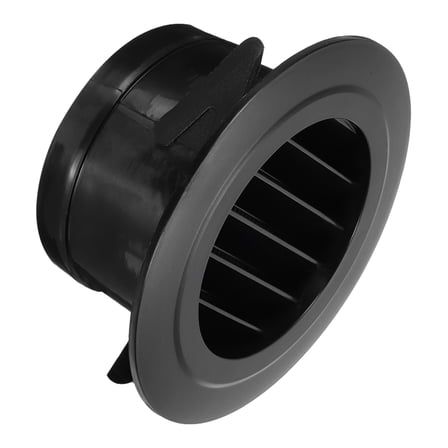 Uxcell Round Air Vent Cover Soffit Vents ABS Ceiling Vent Covers Air Vent Louver for Living Room Greenhouse 4 Inch