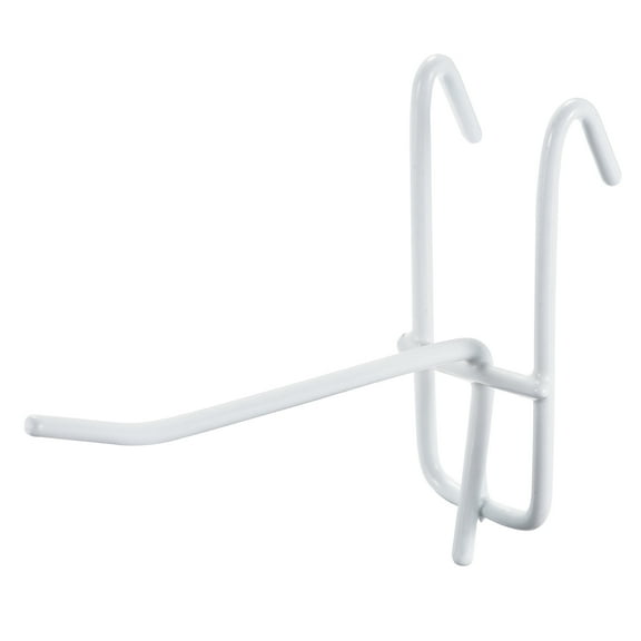 Uxcell 4 Inch Store Garage Storage Grid Wall Display Hooks White, 30 Count