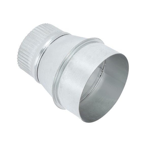 Uxcell 4 Inch to 3 Inch Galvanized Steel Round Crimped Duct Reducer Increaser