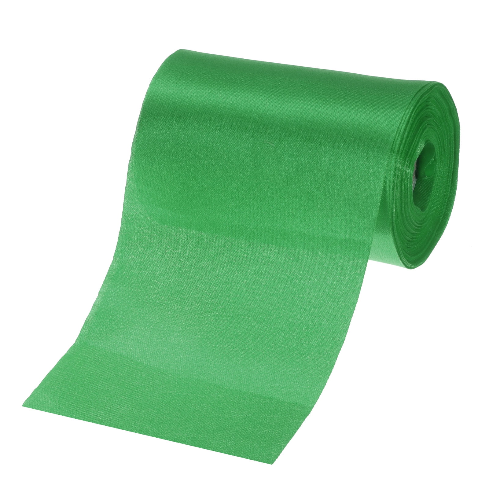 Green Base Ribbon Uxcell 4 Inches x 24 Yards Green Satin Ribbon for Gift Decoration ...