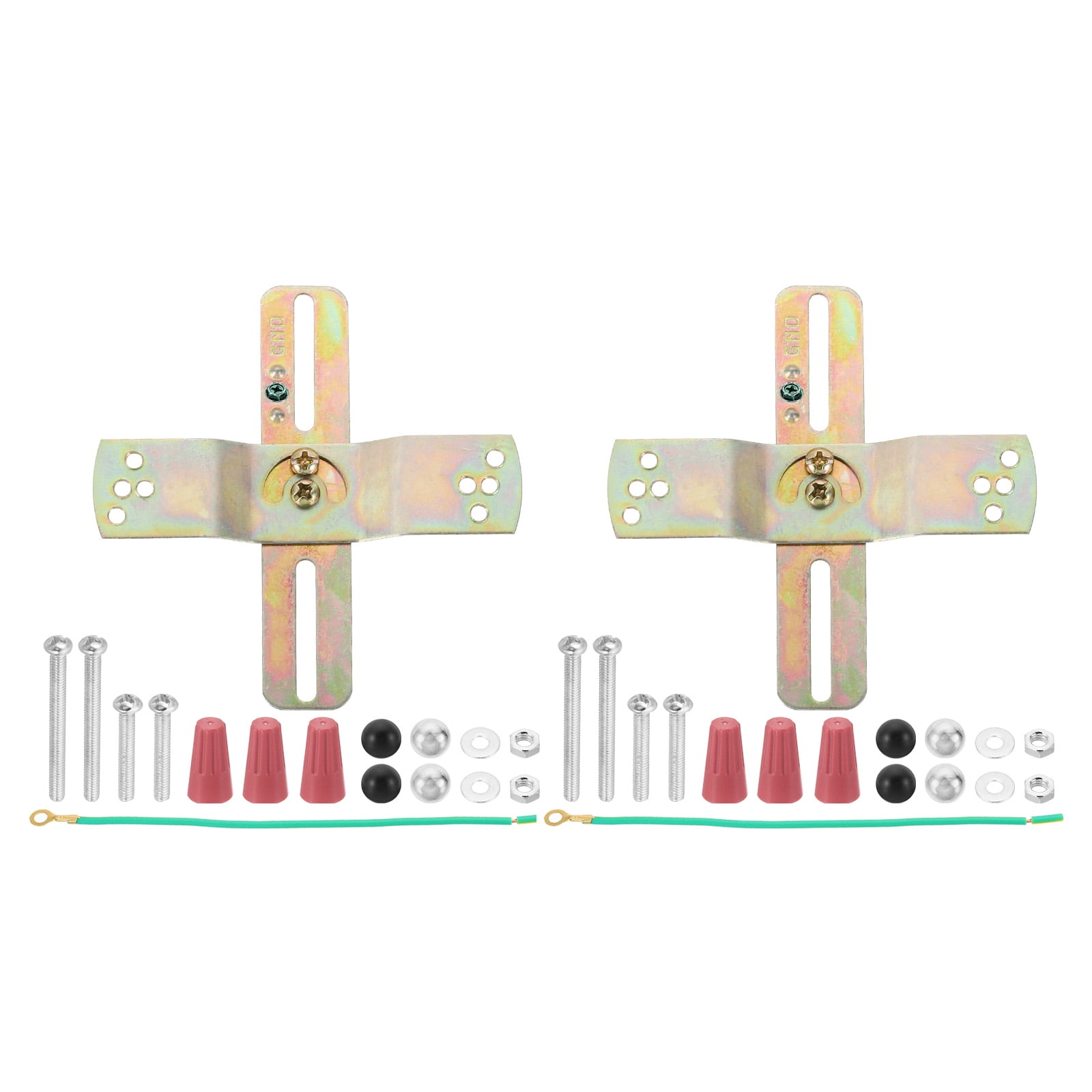 Uxcell 4" Light Crossbar 2 Set CrossShaped Mounting Bracket 180