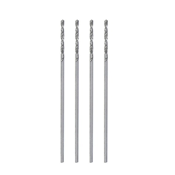 Uxcell 4 Pack 0.95mm C3/K10 Tungsten Carbide Mini Precision Straight Shank Twist Drill Bits