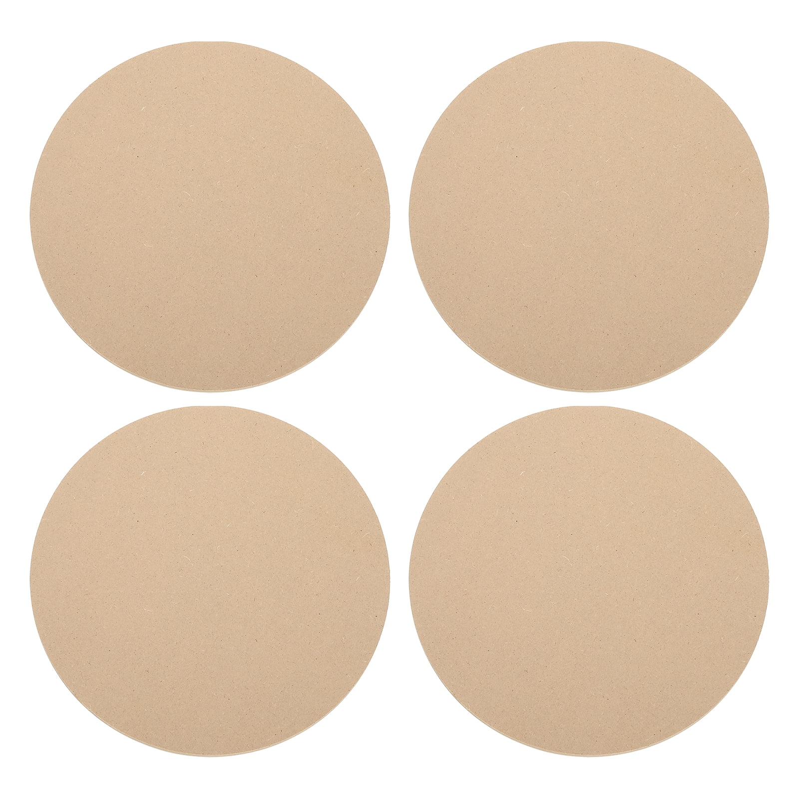 Uxcell 4 Pack 14" 355mm Diameter Ceramic Drying Slab, 8mm 1/3" Thick, Brown