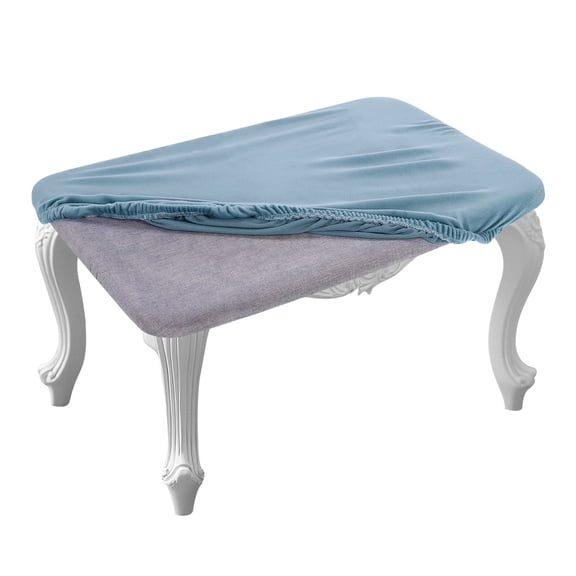 Uxcell 4 Pack 16 x 12 Inch Stool Covers Rectangle, Polyester Chair Seat Cover, Blue