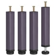 thumbnail image 1 of Uxcell 4 Pack Adjustable Height Bed Frame Support Legs(200mm-235mm/7.9"-9.3"), Gray, 1 of 5