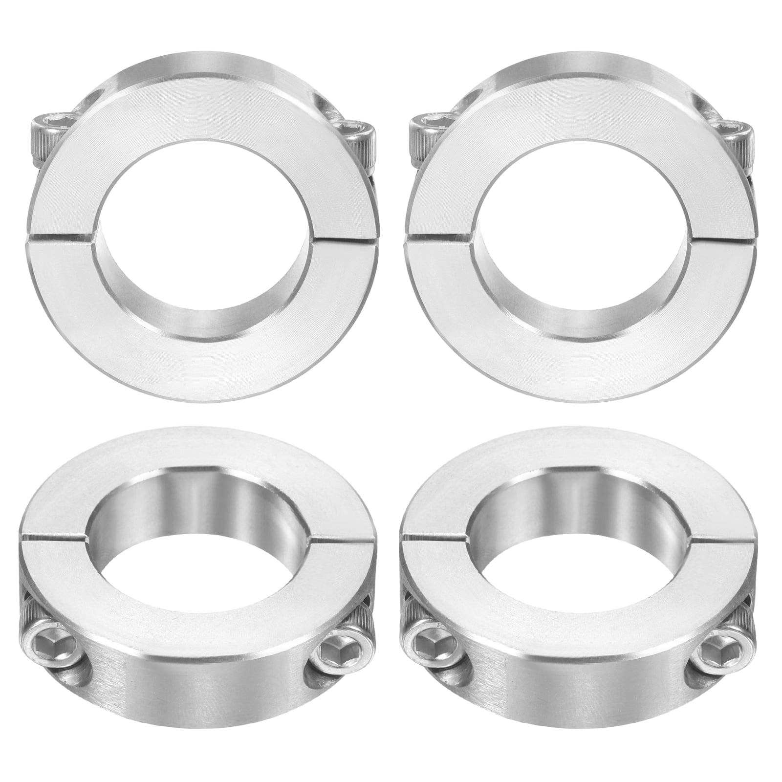 Uxcell 4pcs Double Split Clamp-On Shaft Collar For 1-7/8 Shaft – Two-Piece #45