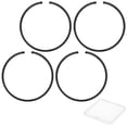 thumbnail image 1 of Uxcell 4-Pack Engine Piston Rings Kit, 34mm x 1.2mm Thick Ductile Iron Piston Ring Set Standard Replacement for Small Engines/Motors/Machinery [Black], 1 of 6