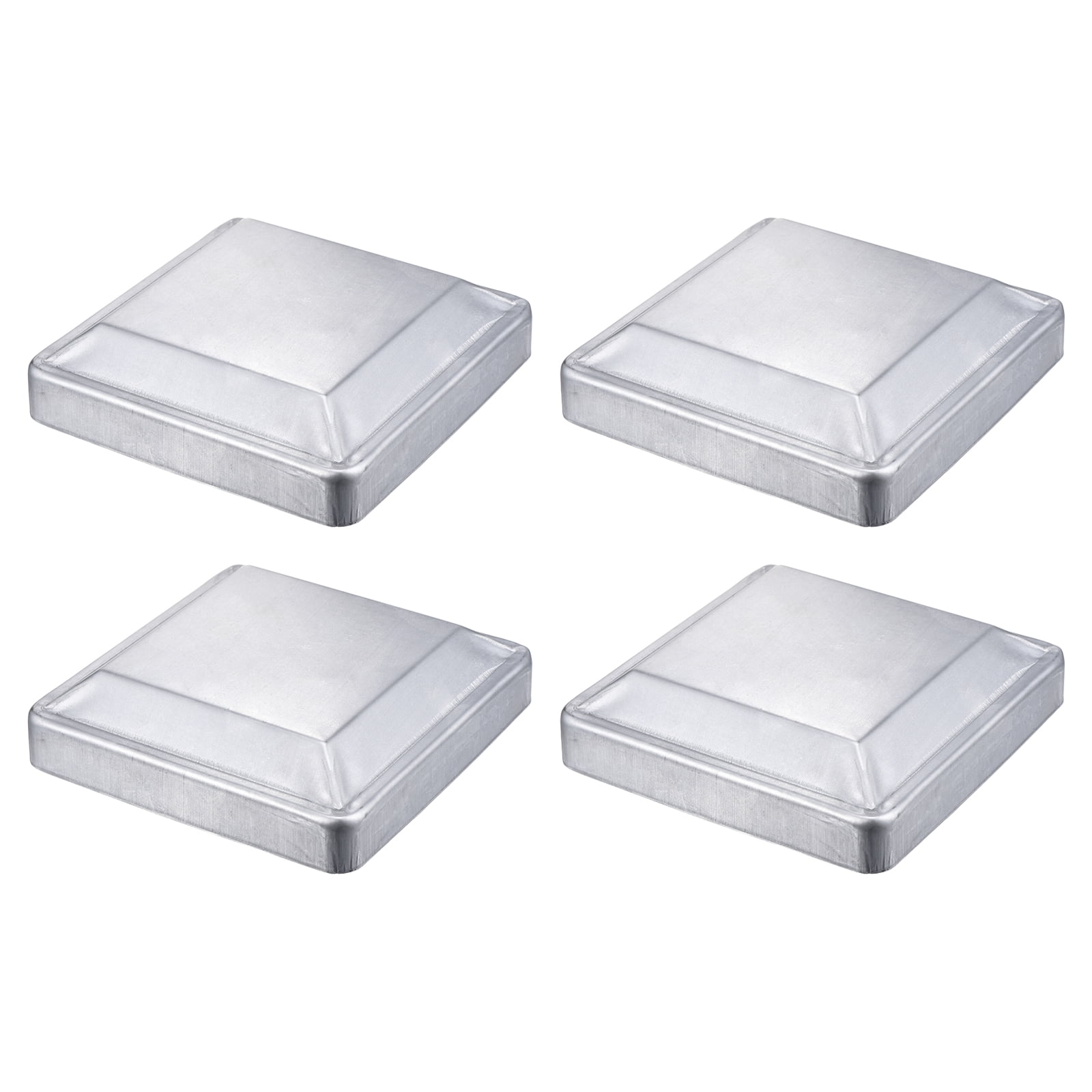 Uxcell 4 Pack Fence Post Cap Fit 6.1