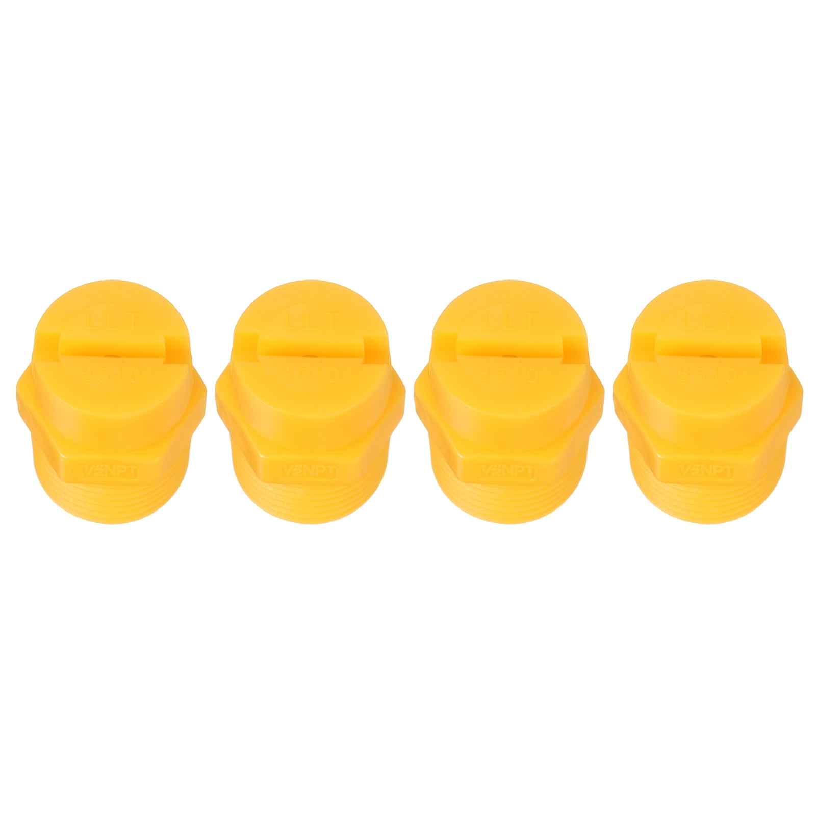 Fan Thread Uxcell 4 Pack Flat Fan Spray Tip, 65 Degree 2mm Orifice Diameter 1/2 ...