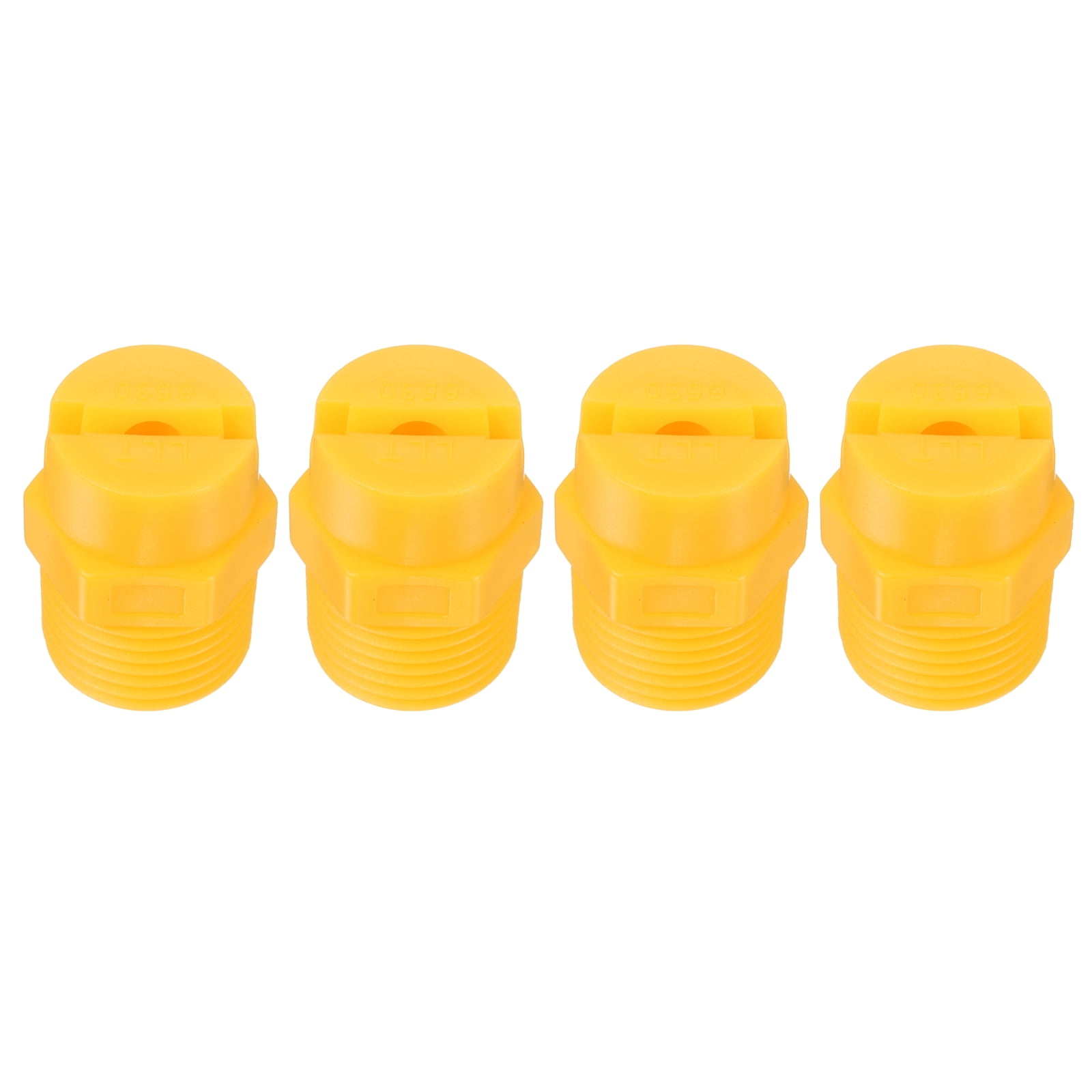 Potain Thread Spray Uxcell 4 Pack Flat Fan Spray Tip, 65 Degree 3.6mm Orifice Diameter 1/2 ...