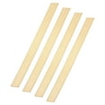 thumbnail image 1 of Uxcell 4 Pack H62 Brass Flat Bar Stock, 1/8"x1"x12" Square Metal Solid Brass Bars, 1 of 5