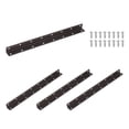 Uxcell 4 Pack L Brackets, Stainless Steel Corner Braces 90 Degree Angle ...