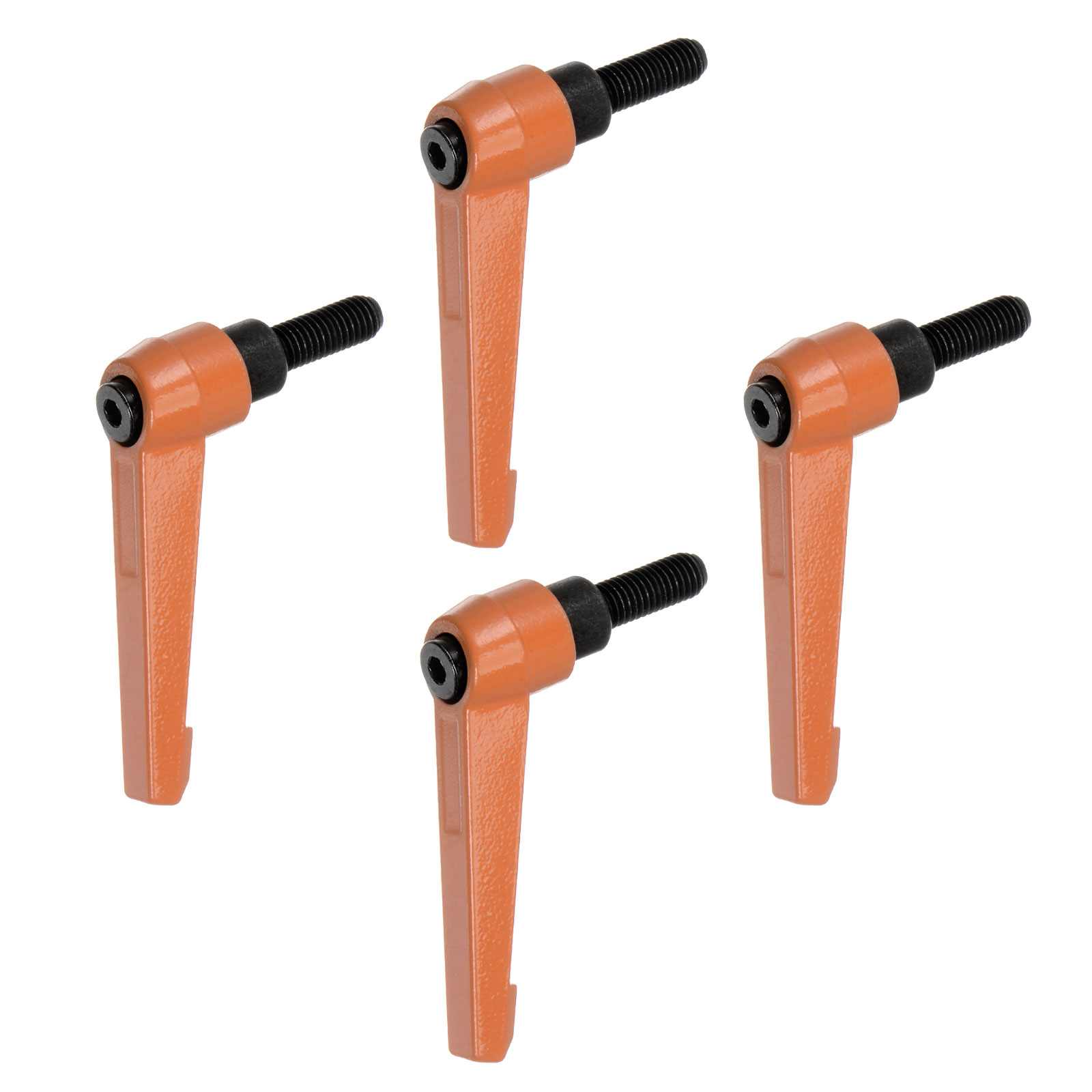 Uxcell 4 Pack M8 x 20mm Male Threaded Stud Adjustable Clamping Lever