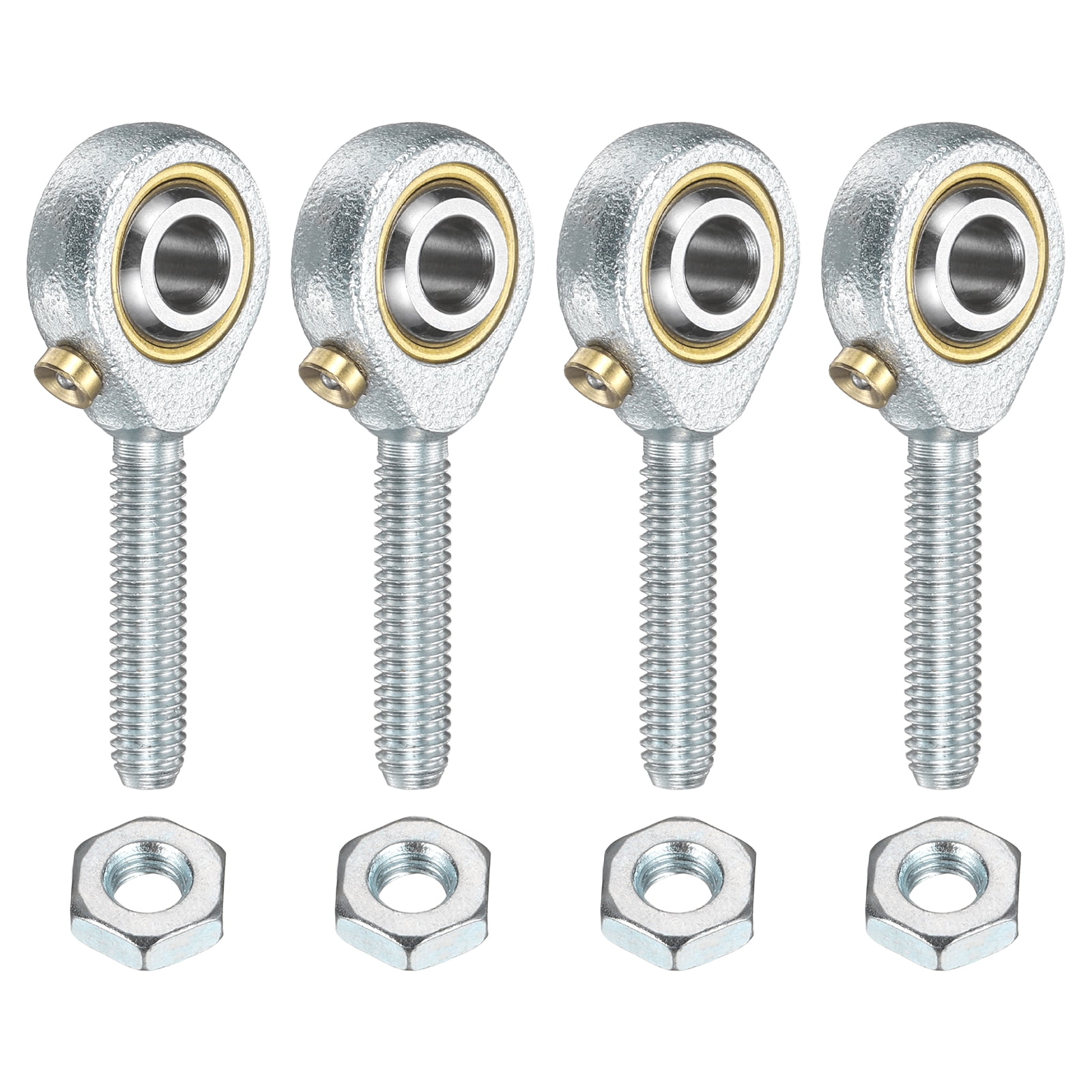 Uxcell 4 Pack POSB3 3/16 Inch Male Rod End Bearing, 3/16-32 UNF Right ...