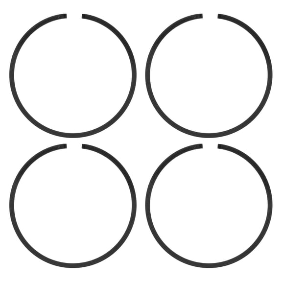 Uxcell 4-Pack Piston Ring Set 43mm x 1.2mm Standard Piston Ring Black Piston Rings Electric Saw Replaces
