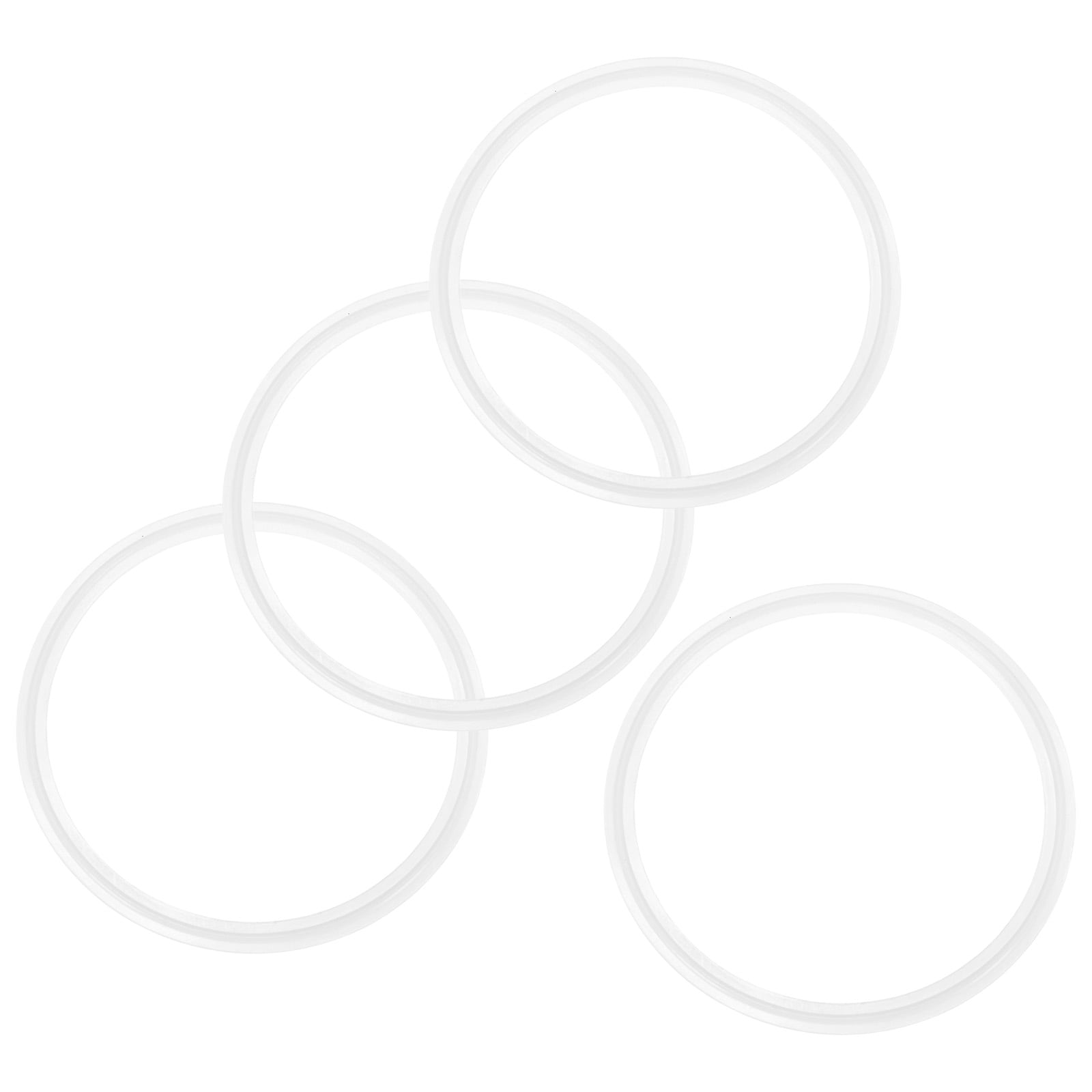Lot De 135 Joints Toriques En Silicone - Diamètres 2.4mm à 4mm, Sections OD 21-50mm, Neuf
