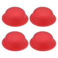 thumbnail image 1 of Uxcell 4-Pack Silicone Pot Lid Covers, 2" ID Universal Pot Lid Top Knob Heat Resistant Handle Caps for Kitchen Cookware, Non-Slip Safe Hold Grip Protectors [Red], 1 of 6