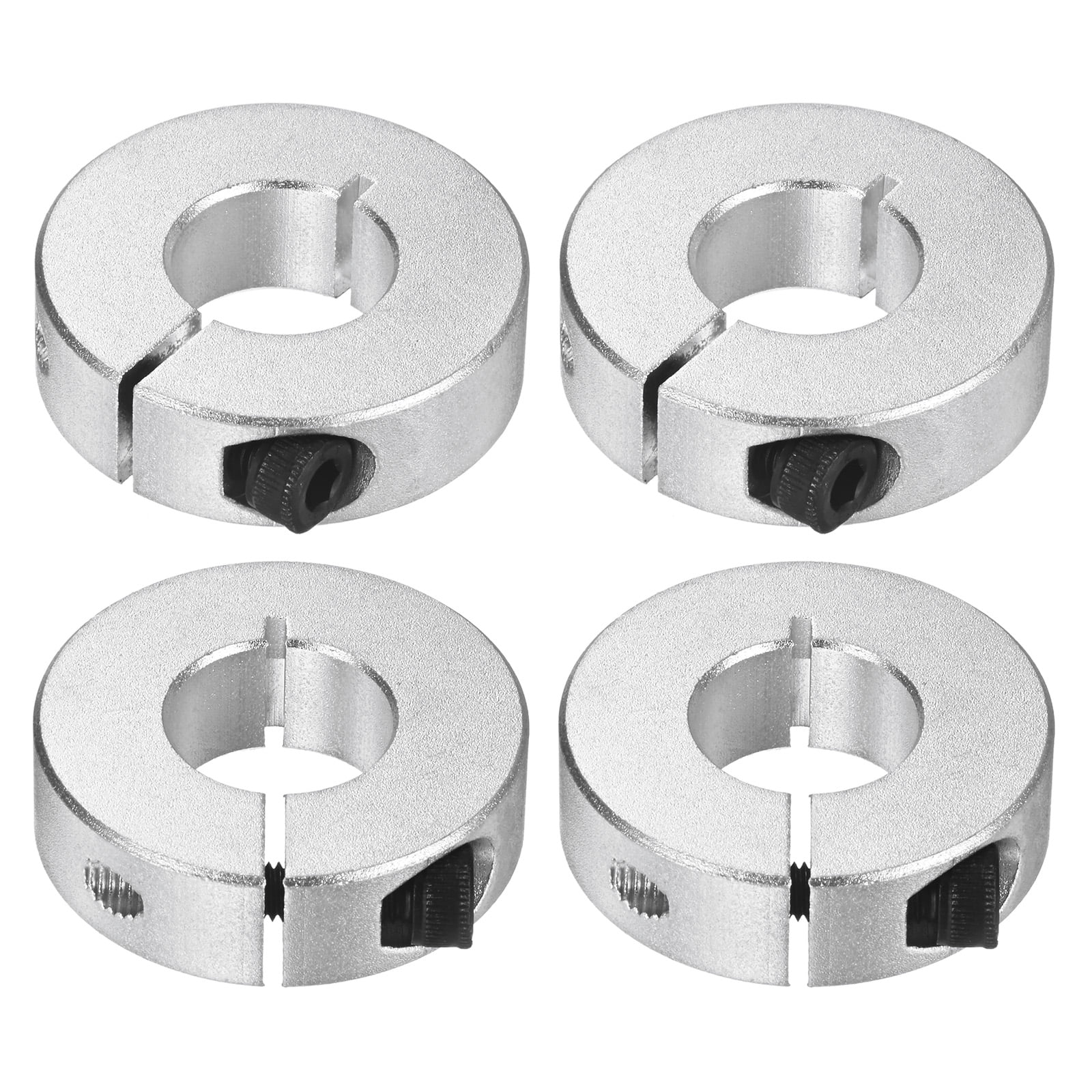 Uxcell 4-Pack Single Split Shaft Collar 18mm Bore 40mm OD, 12mm ...