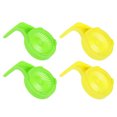 thumbnail image 1 of Uxcell 4 Pack Sprouting Lids 86mm Wide Mouth Canning Jar Lid, Yellow/Green, 1 of 6