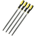 thumbnail image 1 of Uxcell 4-Pack Square Metal File 12 Inch, High Carbon Steel File Hand W Handle, 1 of 6