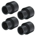 thumbnail image 1 of Uxcell 4-Pack UReducer Pipe Fitting, 1-1/2"*1" Reducing Coupling Connector Straight Pipe, Grey, 1 of 6