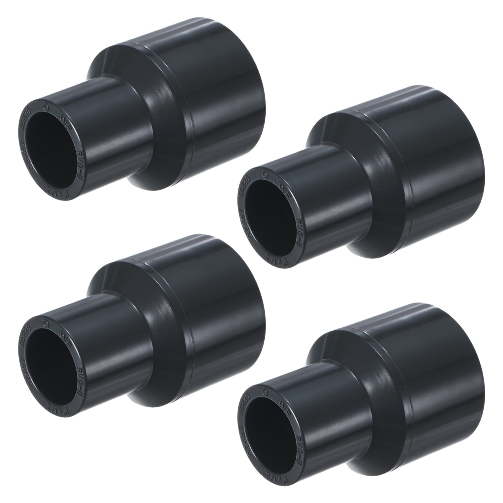 Uxcell 4-Pack UReducer Pipe Fitting, 1