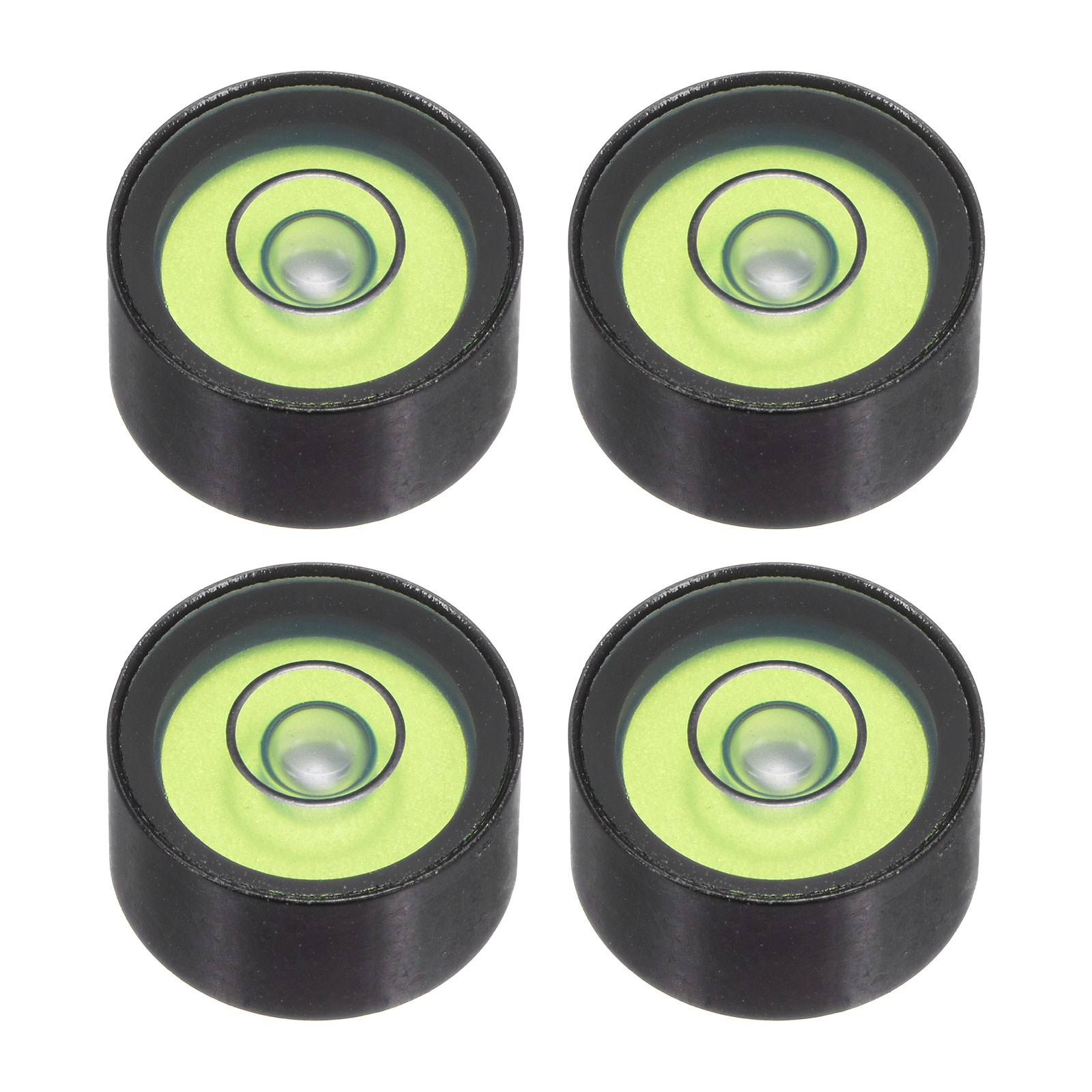 Uxcell 4 Packs Round Bubble Level 15x8mm Mini Circular Bullseye Spirit ...