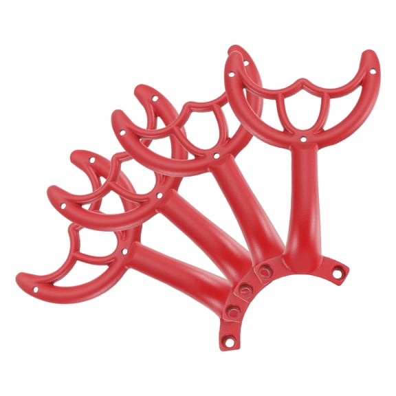 Uxcell 4 Pcs 52" Ceiling Fan Blades Arms Replacement Parts, Mounting Kit, Wine Red