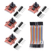 Uxcell 4 Pcs Air Pressure Sensor Module Board, 3.3-5V Digital Barometric Pressure Module with Jumper Wire 0-40KPa Liquid Water Level Controller Measurement
